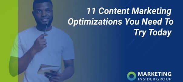 male model thinking about marketing insider group's 11 content marketing optimizations you need to try today