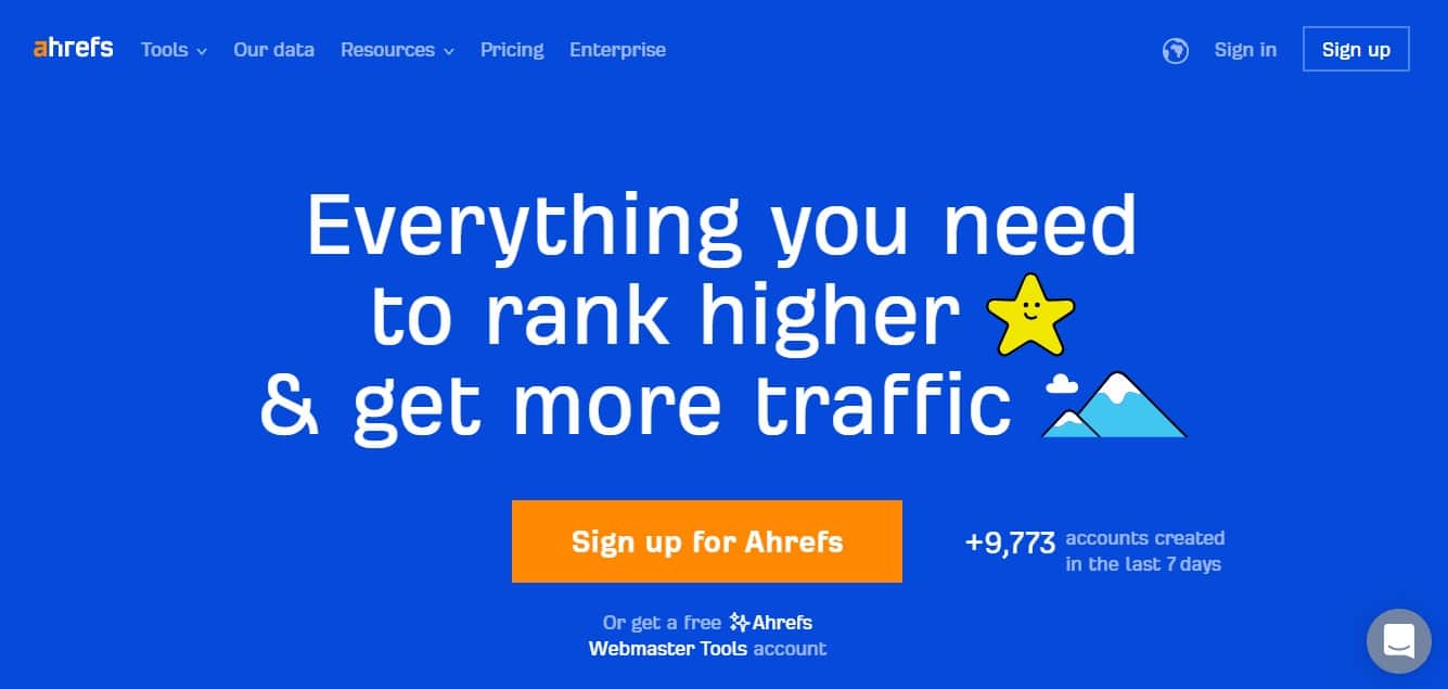 Ahrefs is a widely used tool to improve SEO and get more traffic.
