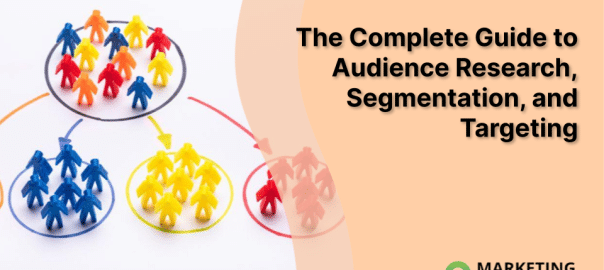 Toy people represent audience segmentation