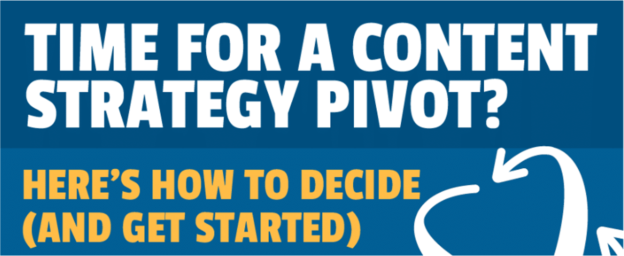content strategy pivot visual