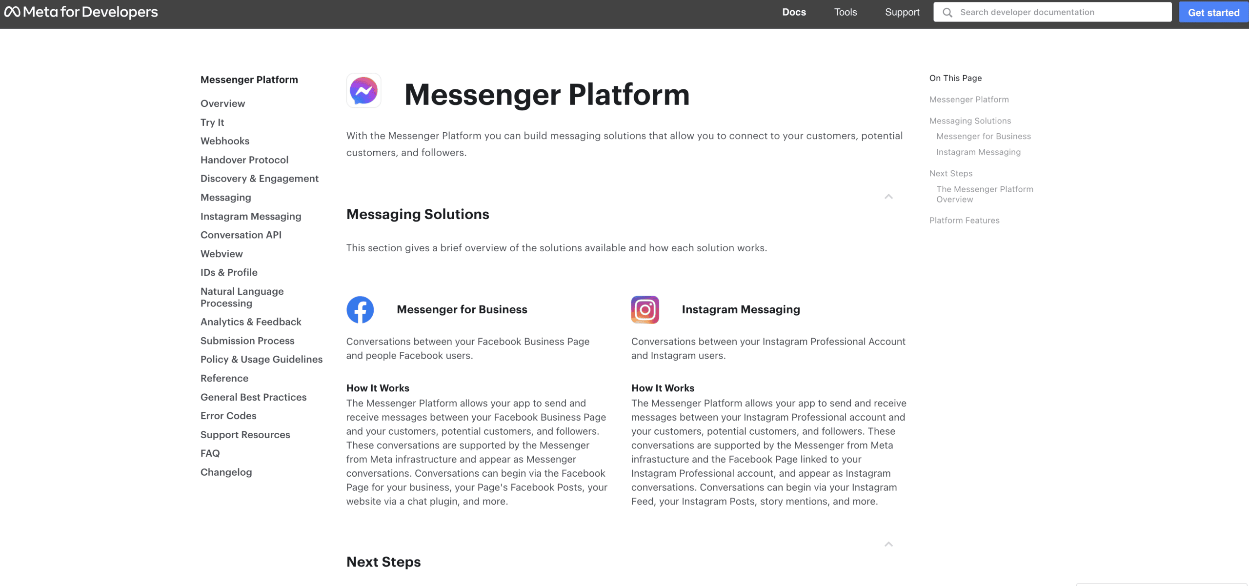 With the Messenger Platform you can build chatbot messaging solutions that allow you to connect to your customers, potential customers, and followers.